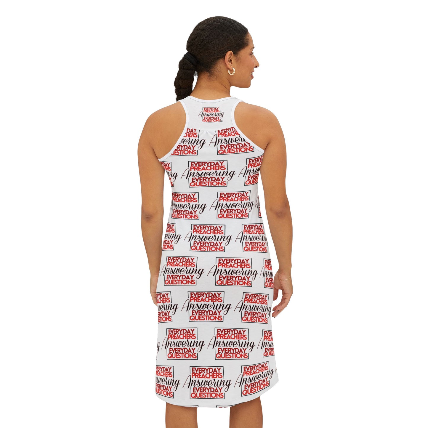 Everyday Preachers Answering... Racerback Dress for Women - Casual Summer Apparel Style 3