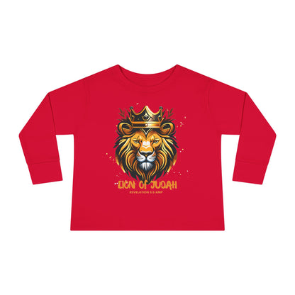 "Lion of Judah" Toddler Long Sleeve Tee