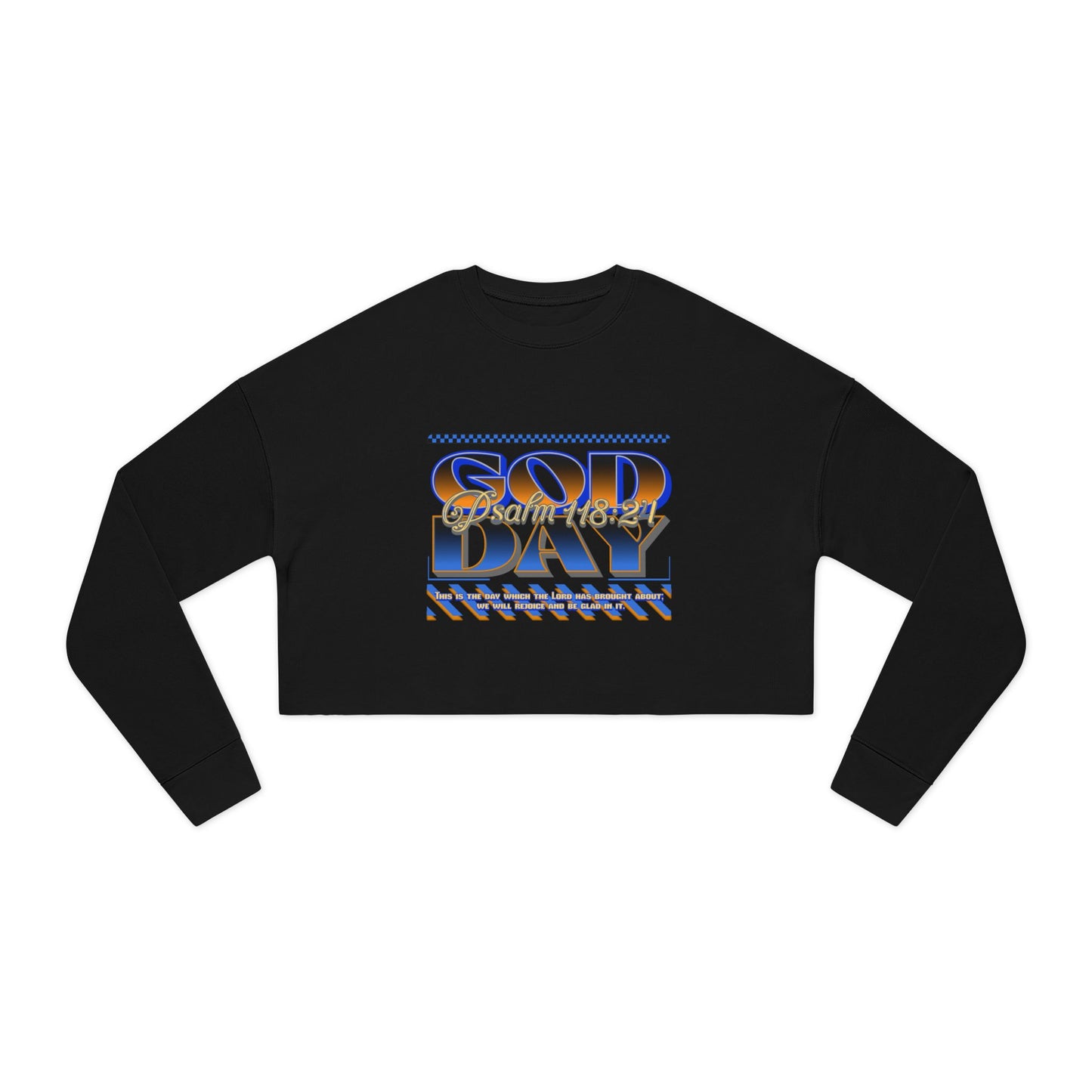 "God Day" Women's Cropped Sweatshirt