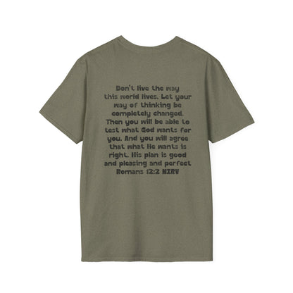 My Will Chooses God's Will  Unisex T-Shirt - Transform Your Thinking [Varied Colors]
