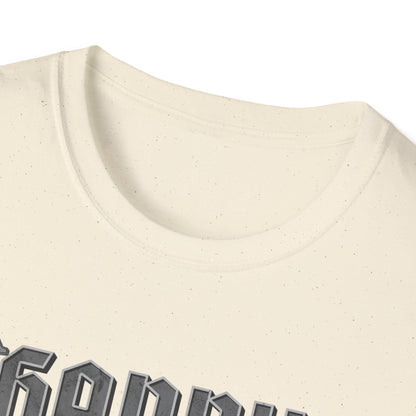A Happy Heart Unisex Softstyle T-Shirt [Gray Text]