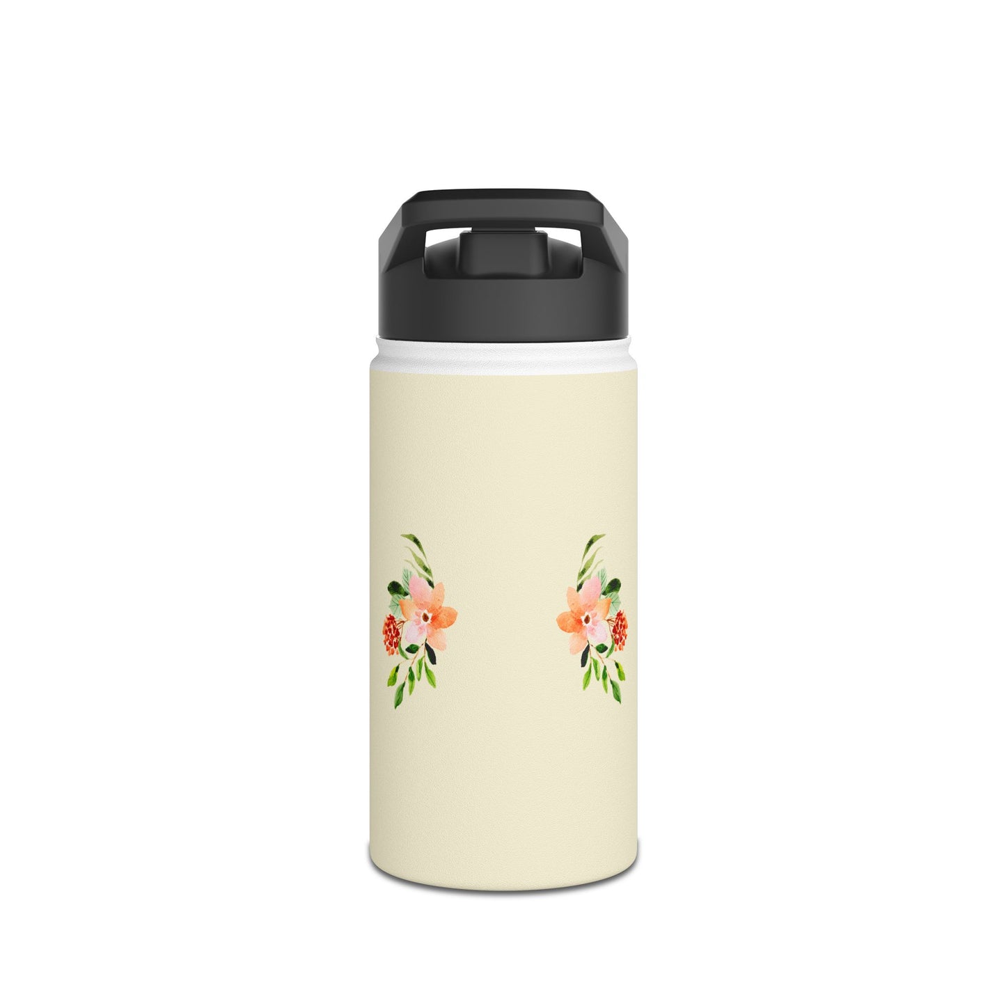 "The Lord is my Strength and my Song!" Stainless Steel Water Bottle, Standard Lid