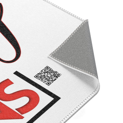 Everyday Preachers... Area Rugs [Red/Black Text] - Horizontal