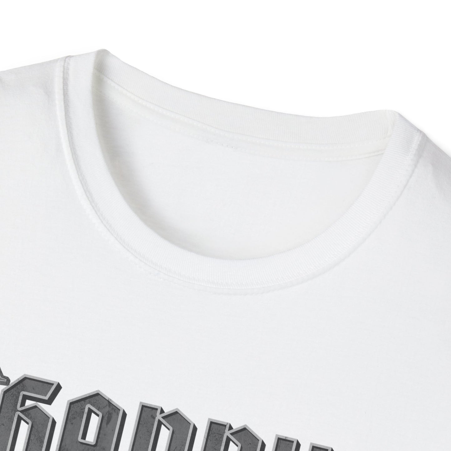 A Happy Heart Unisex Softstyle T-Shirt [Gray Text]