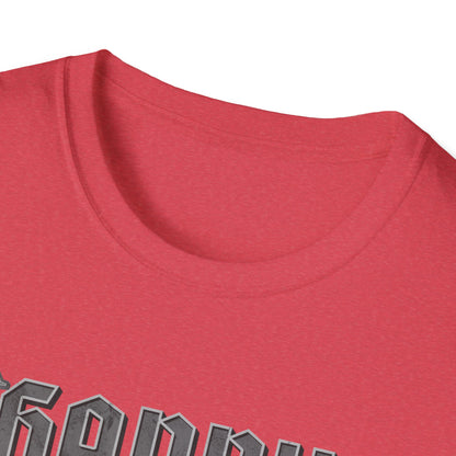 A Happy Heart Unisex Softstyle T-Shirt [Gray Text]