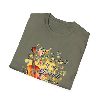 "The Lord is my Strength and My Song" Unisex Softstyle T-Shirt