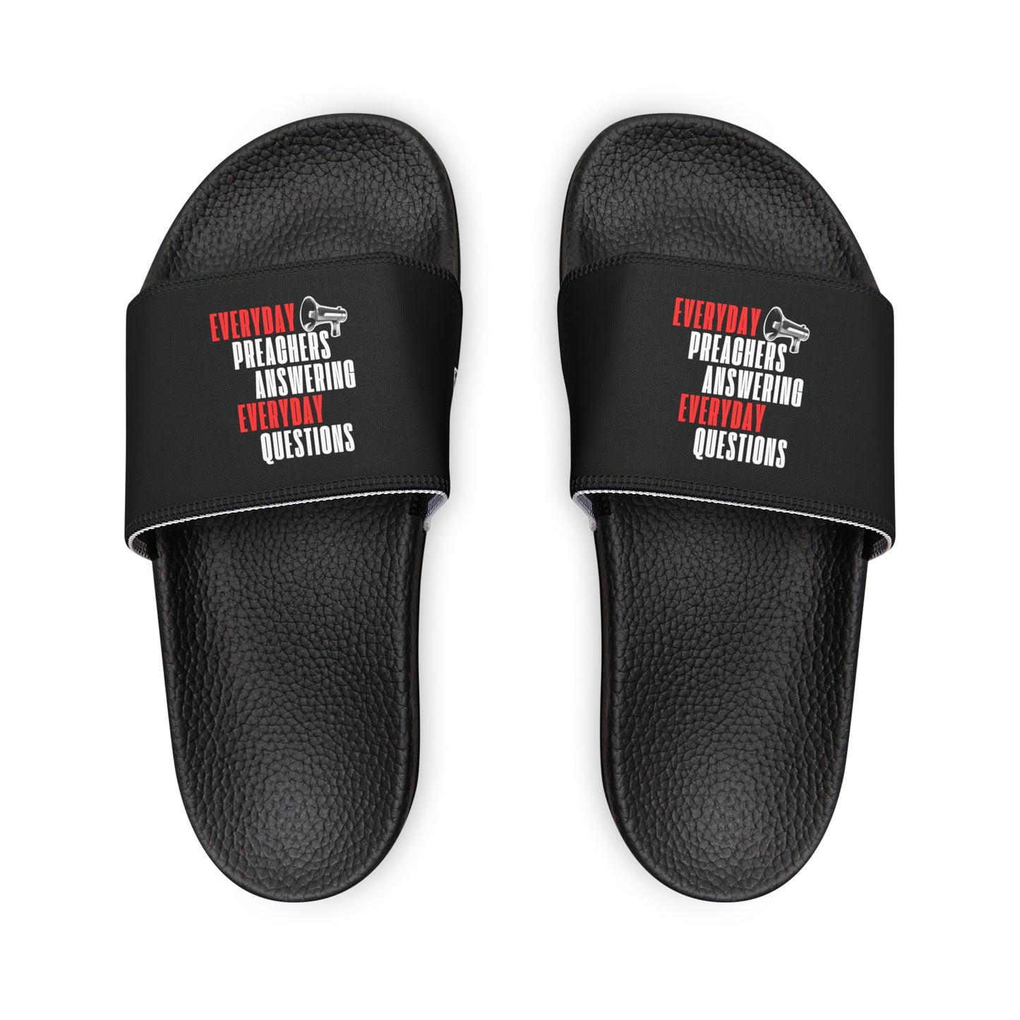 "Everyday Preachers..."Women's PU Slide Sandals