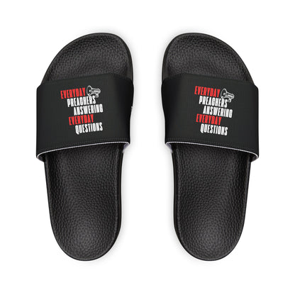 "Everyday Preachers..."Women's PU Slide Sandals