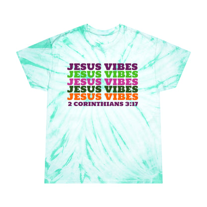 Jesus Vibes Tie-Dye Tee, Cyclone