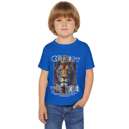 Christ the King Lion Toddler T-Shirt - Heavy Cotton™ Kids Tee