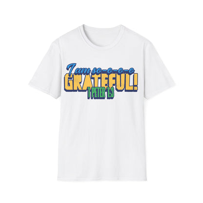 "I'm So Grateful" Unisex Softstyle T-Shirt
