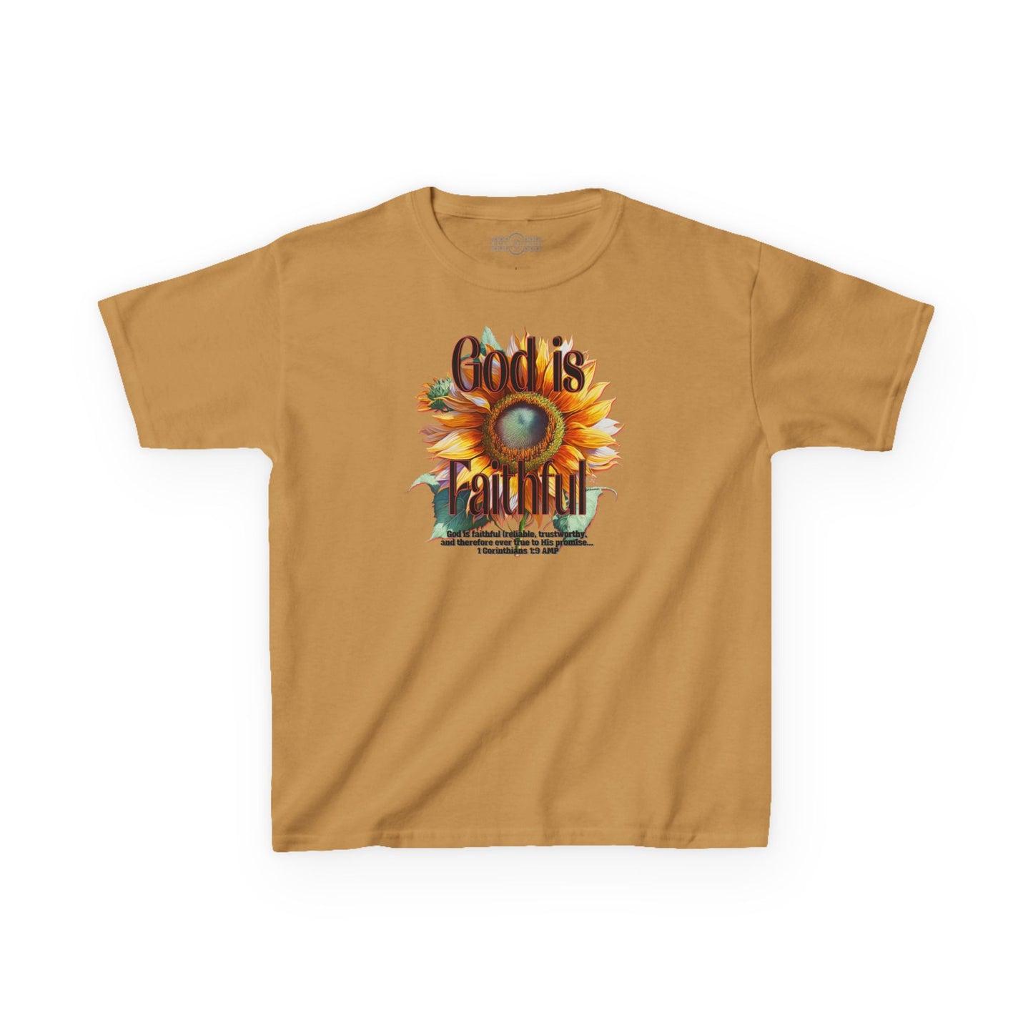 "God is Faithful" Kids Heavy Cotton™ Tee