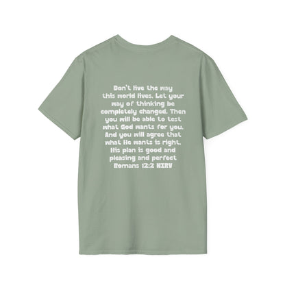 My Will Chooses God's Will  Unisex T-Shirt - Transform Your Thinking [Sage]