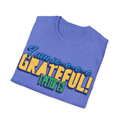 "I'm So Grateful" Unisex Softstyle T-Shirt