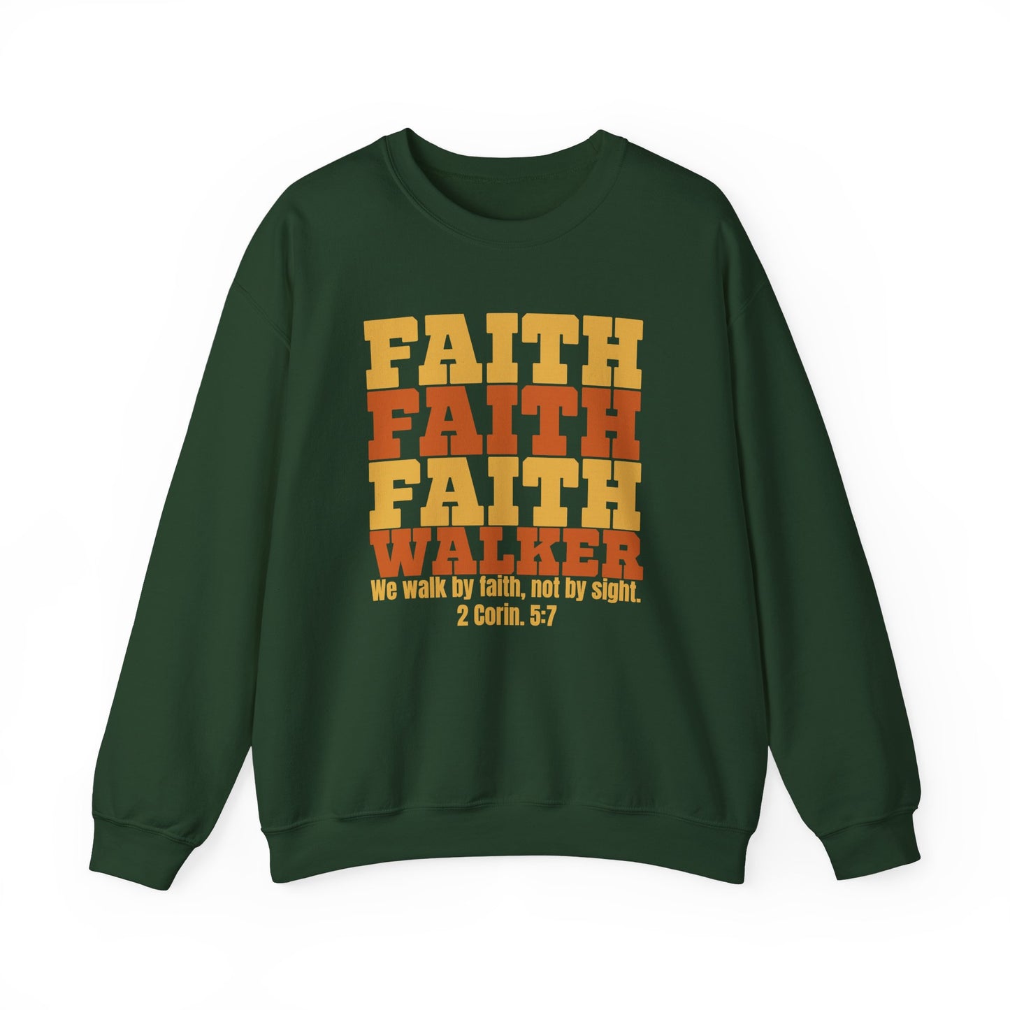 "Faith Walker" Unisex Heavy Blend™ Crewneck Sweatshirt