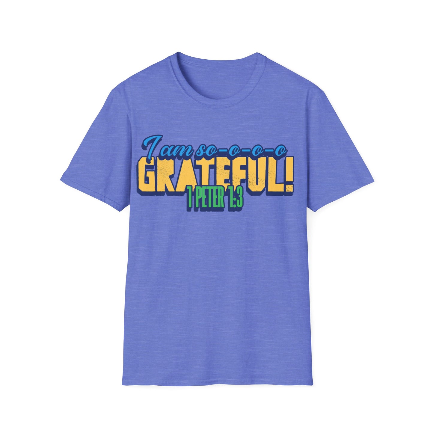 "I'm So Grateful" Unisex Softstyle T-Shirt
