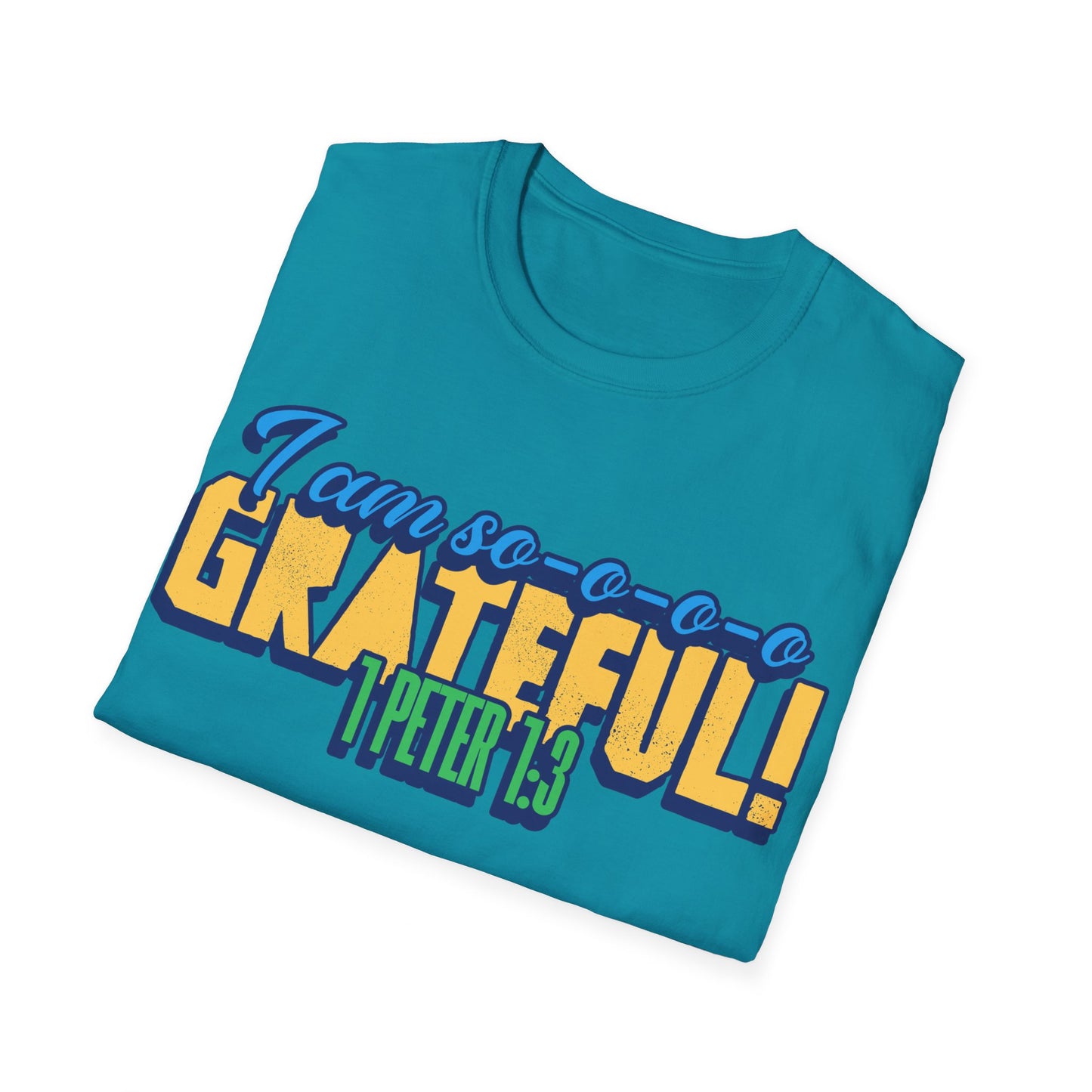 "I'm So Grateful" Unisex Softstyle T-Shirt
