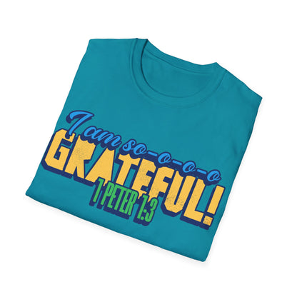 "I'm So Grateful" Unisex Softstyle T-Shirt