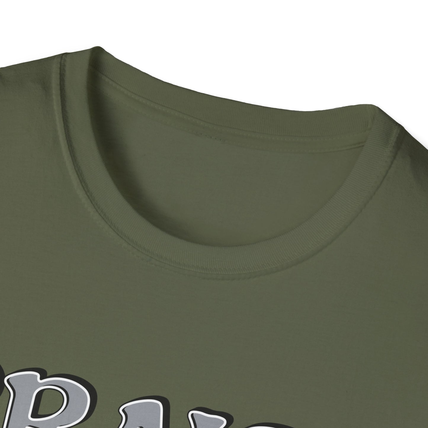Praise Yahweh! Unisex Softstyle T-Shirt -GrayPrint
