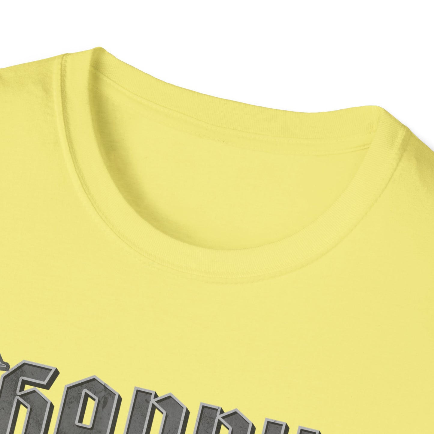 A Happy Heart Unisex Softstyle T-Shirt [Gray Text]