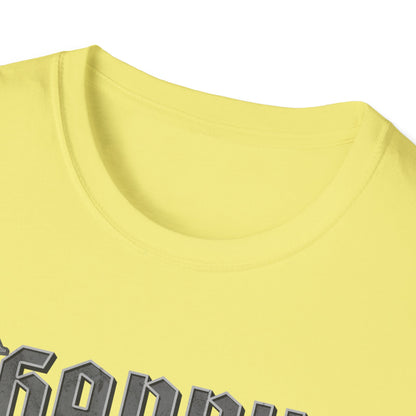 A Happy Heart Unisex Softstyle T-Shirt [Gray Text]