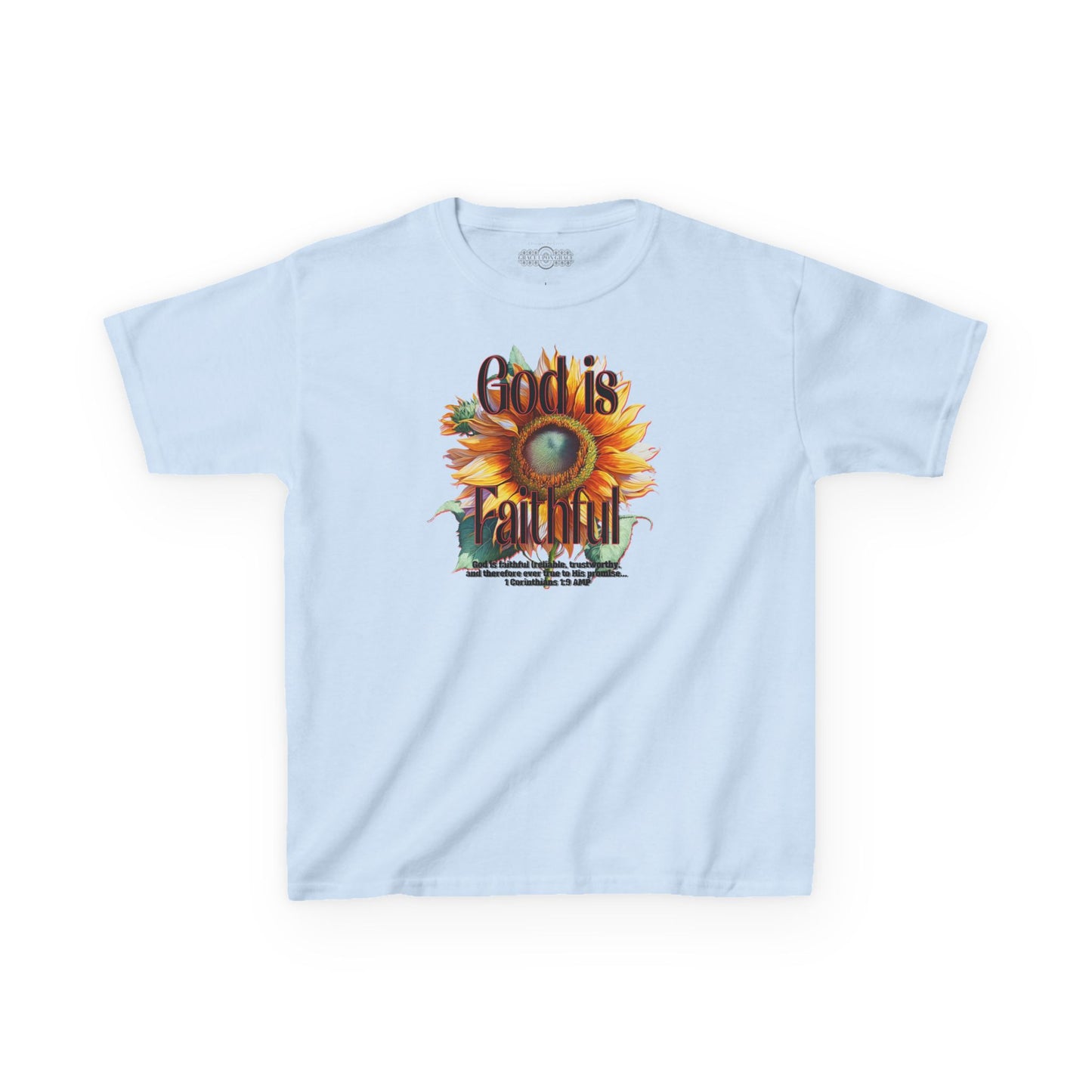 "God is Faithful" Kids Heavy Cotton™ Tee