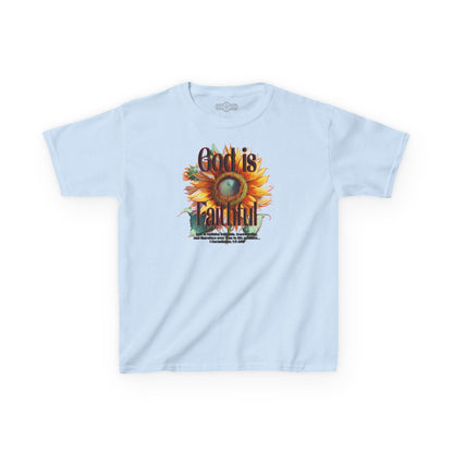 "God is Faithful" Kids Heavy Cotton™ Tee