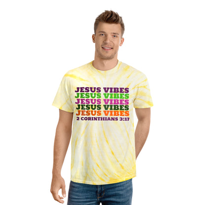 Jesus Vibes Tie-Dye Tee, Cyclone