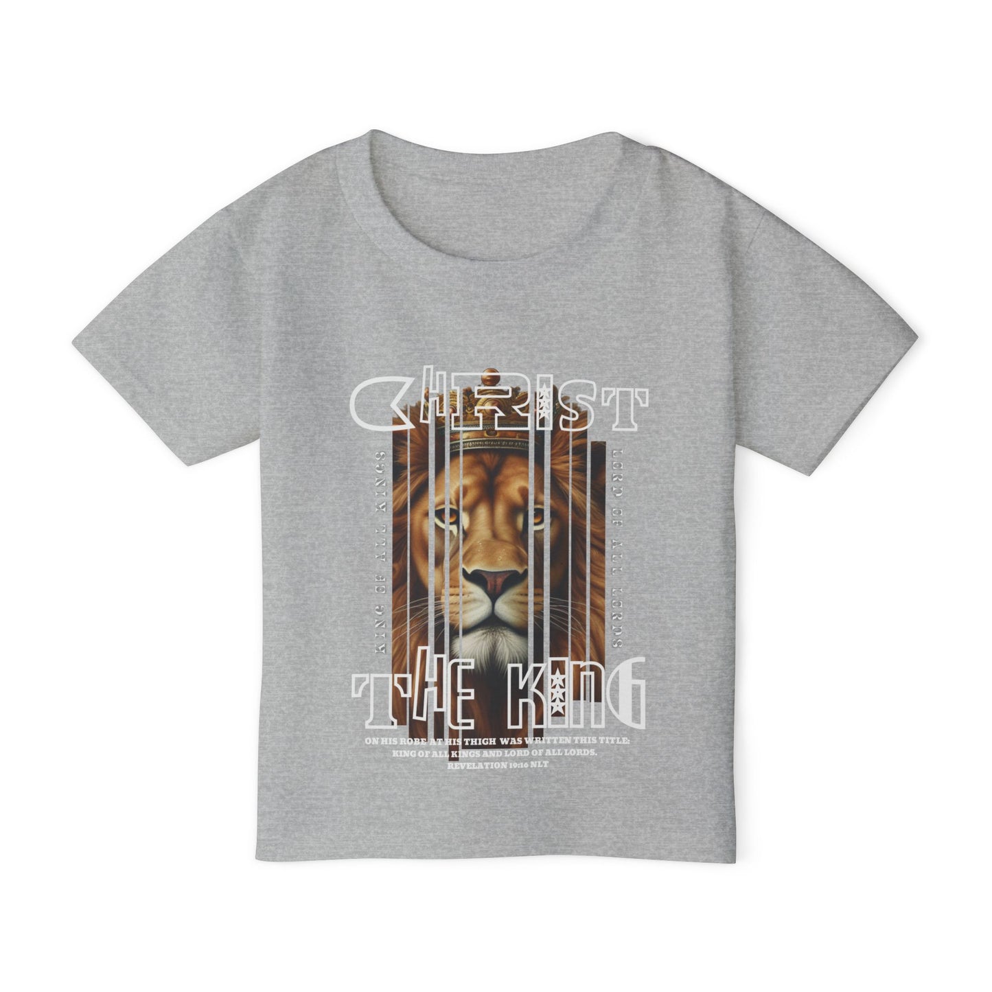 Christ the King Lion Toddler T-Shirt - Heavy Cotton™ Kids Tee