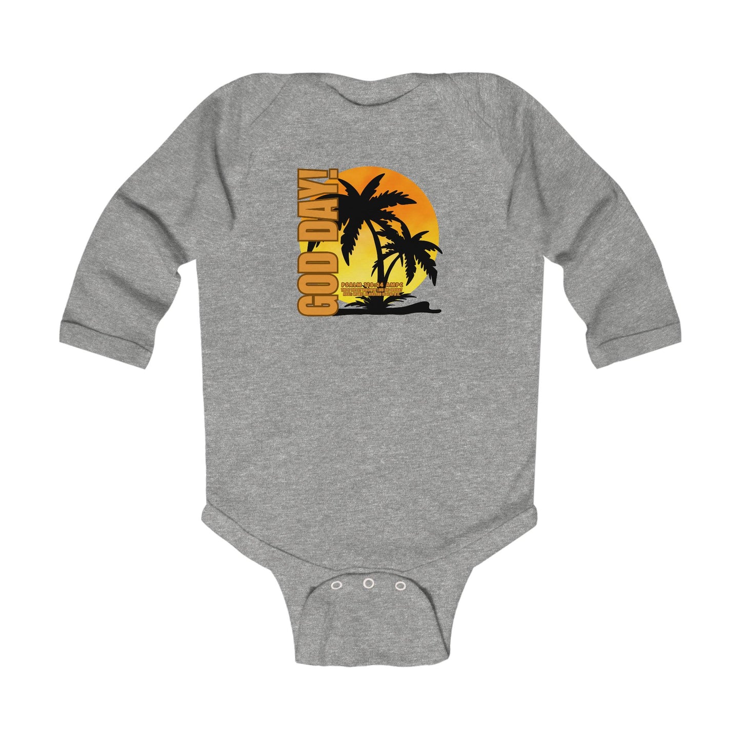 "God Day" Infant Long Sleeve Bodysuit