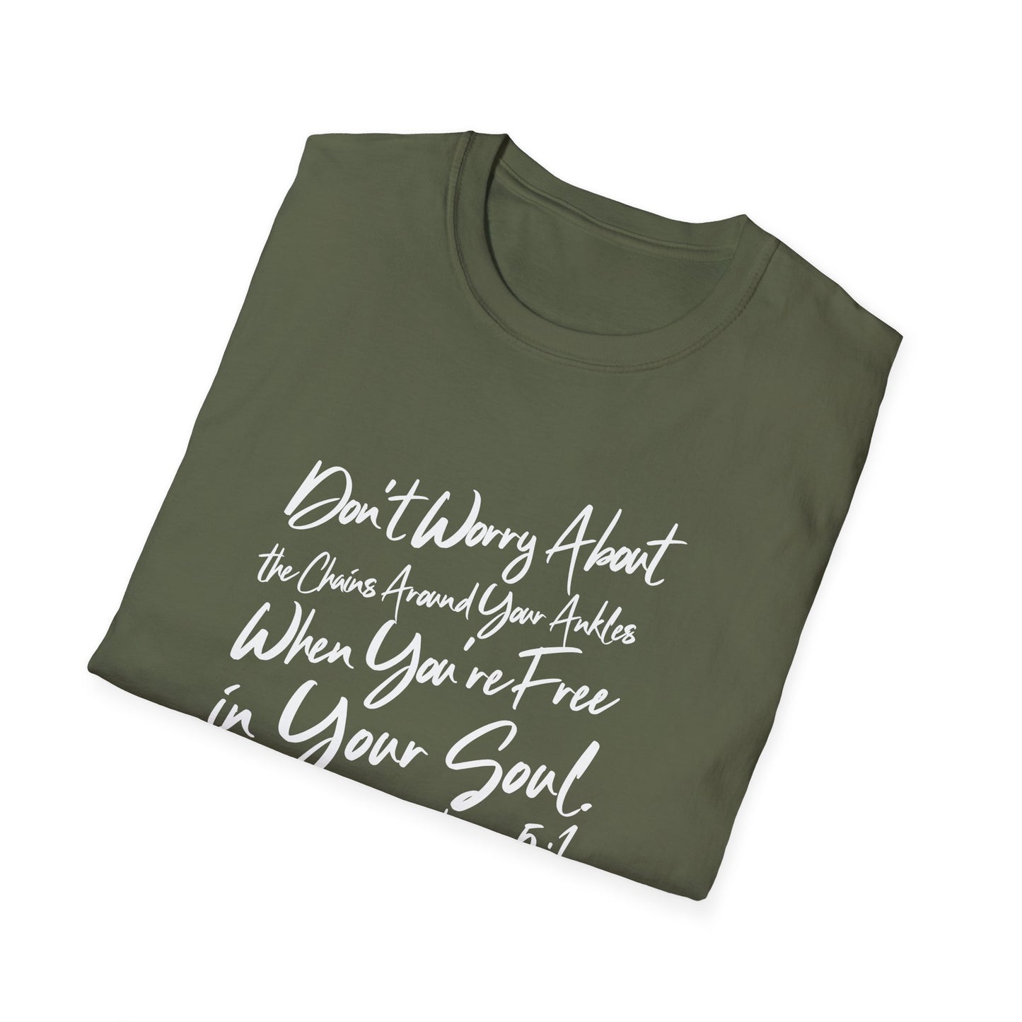Don't Worry About the Chains...Unisex Softstyle T-Shirt