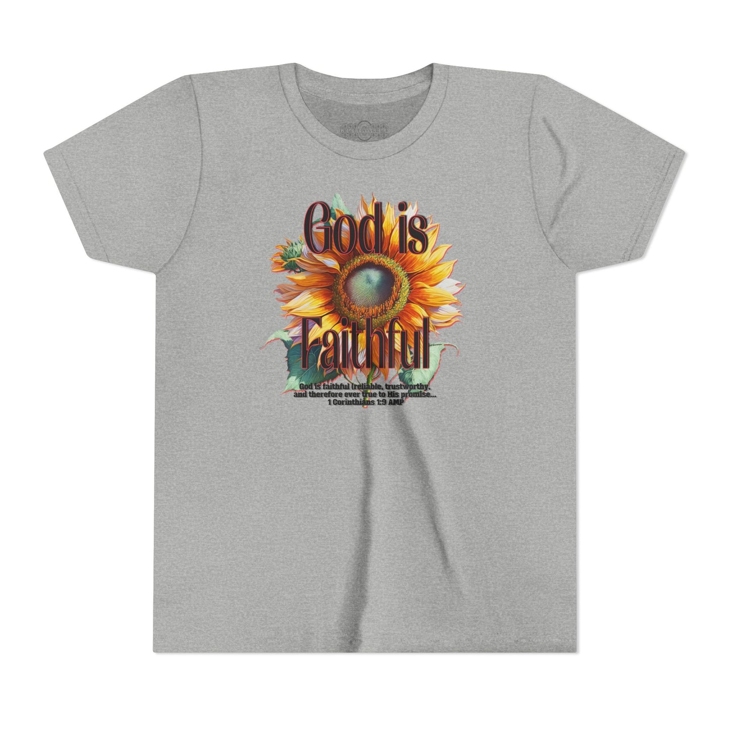 "God is Faithful" Youth Short Sleeve Tee