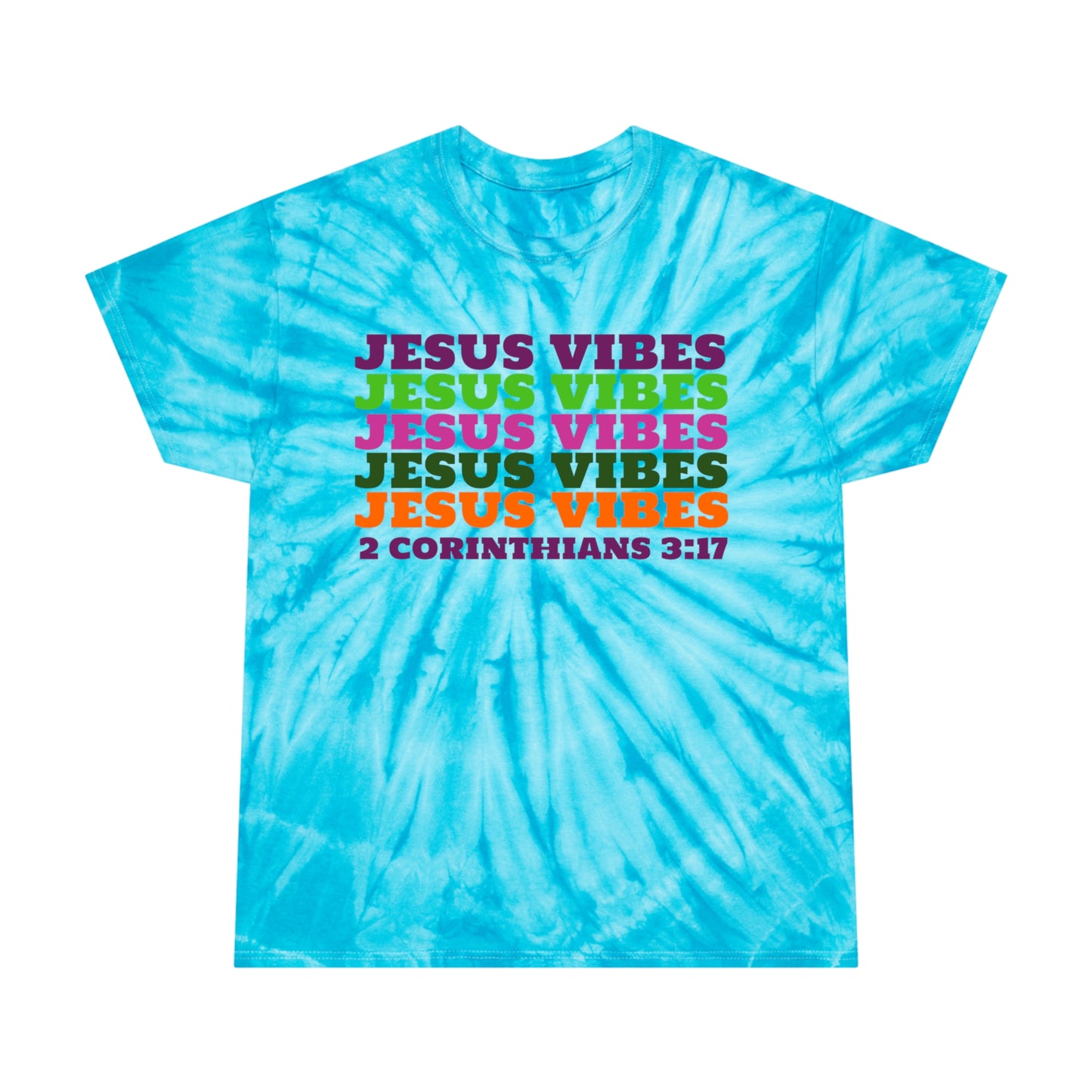 Jesus Vibes Tie-Dye Tee, Cyclone
