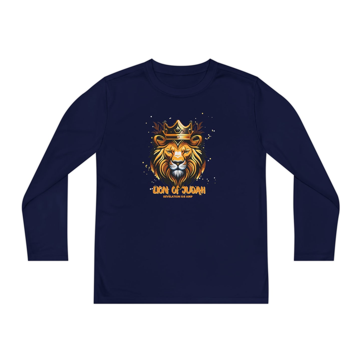 "Lion of Judah" Youth Long Sleeve Competitor Tee