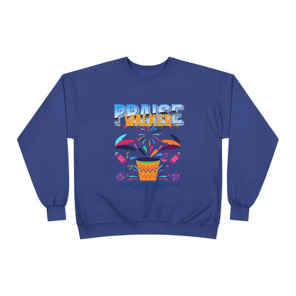 "Praise Walker" Unisex EcoSmart® Crewneck Sweatshirt