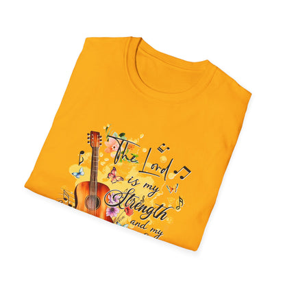 "The Lord is my Strength and My Song" Unisex Softstyle T-Shirt
