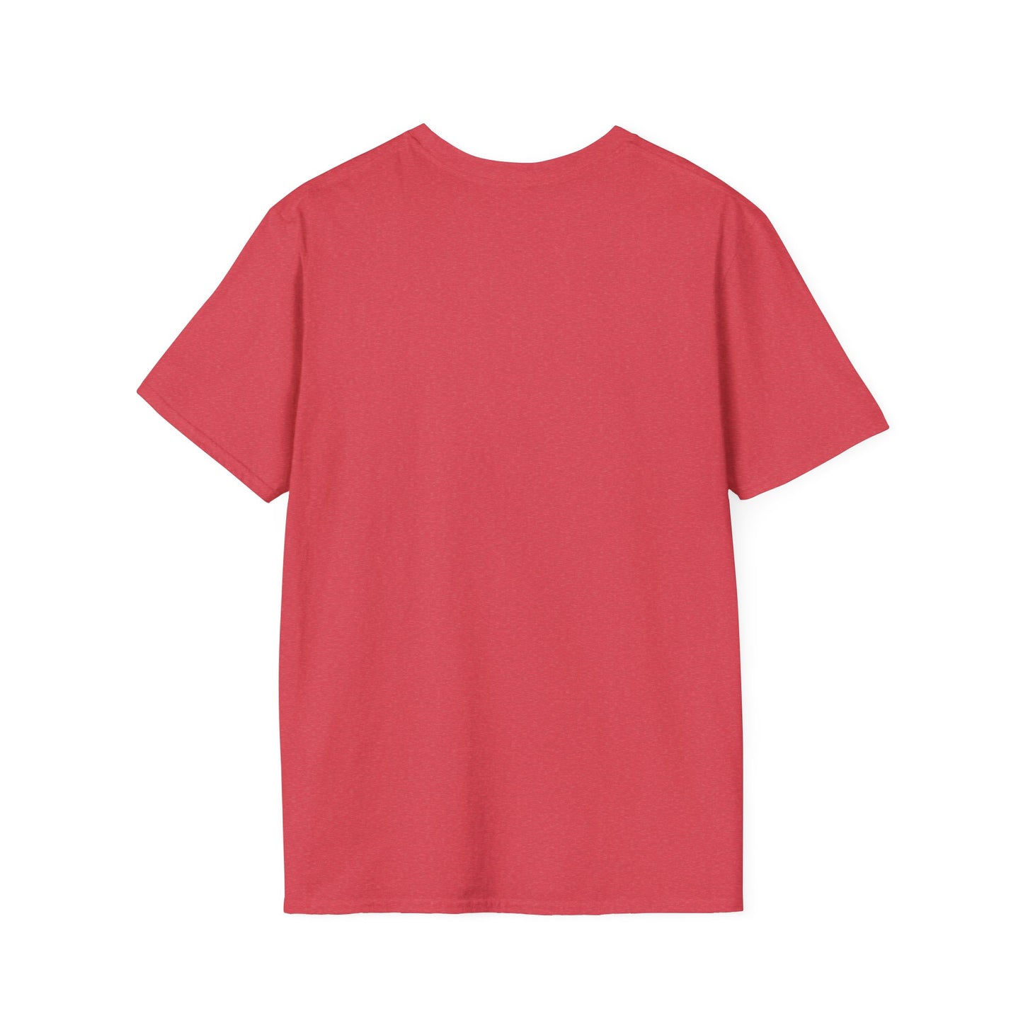 A Happy Heart Unisex Softstyle T-Shirt [Gray Text]