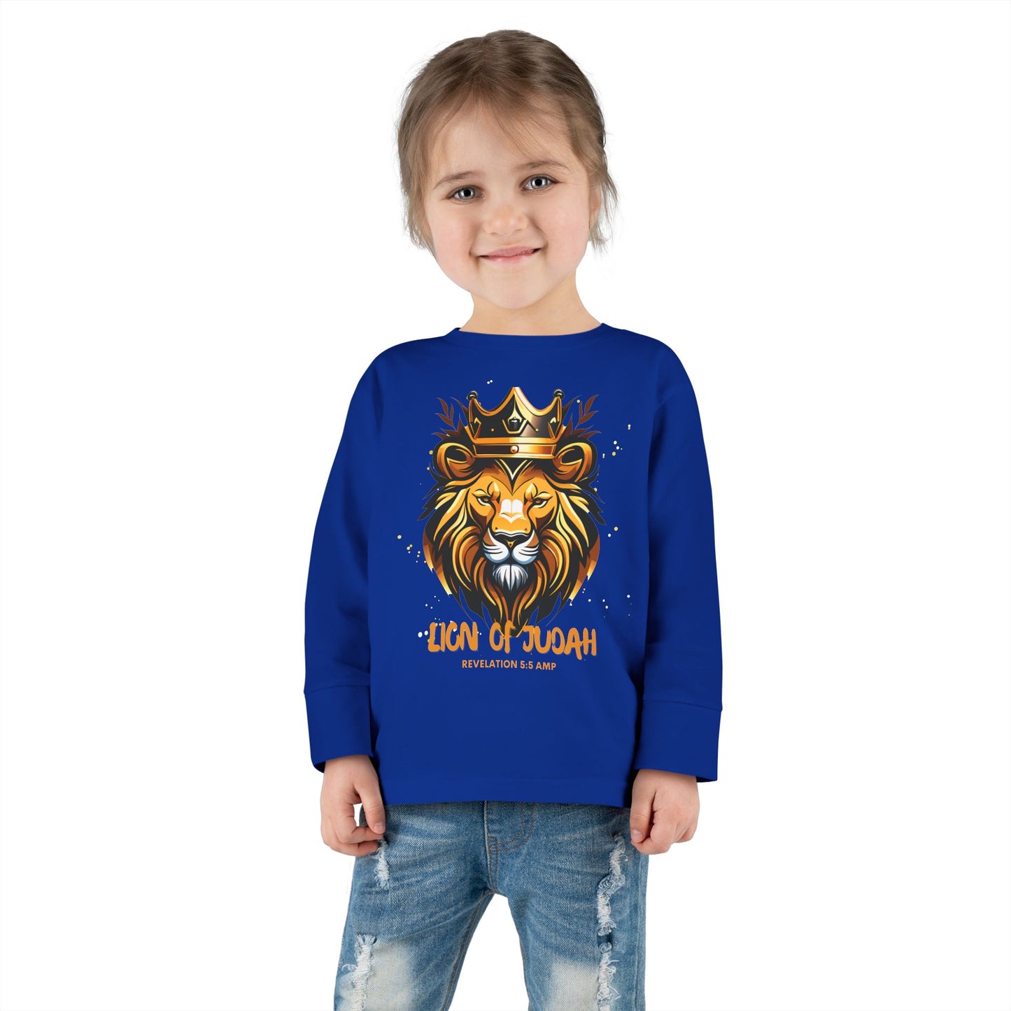 "Lion of Judah" Toddler Long Sleeve Tee