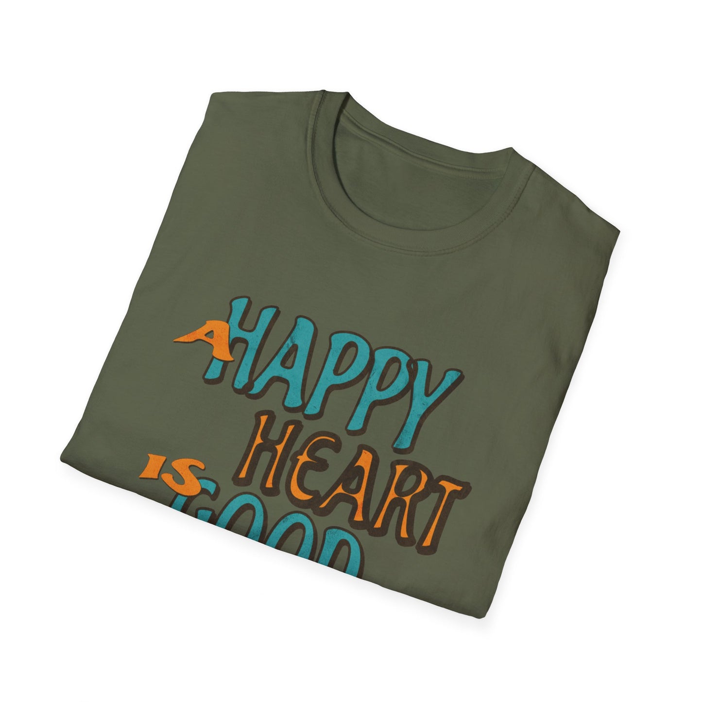 A Happy Heart Unisex Softstyle T-Shirt