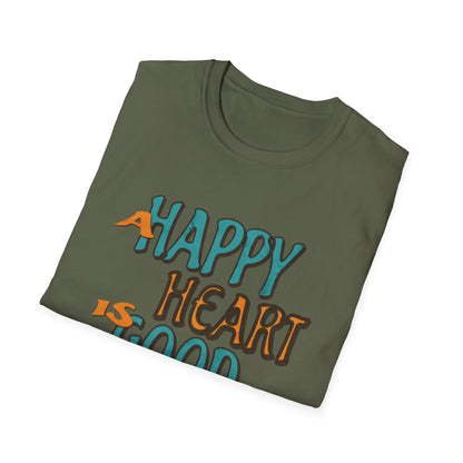 A Happy Heart Unisex Softstyle T-Shirt
