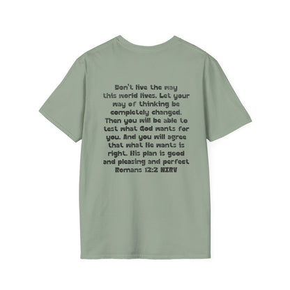 My Will Chooses God's Will  Unisex T-Shirt - Transform Your Thinking [Varied Colors]