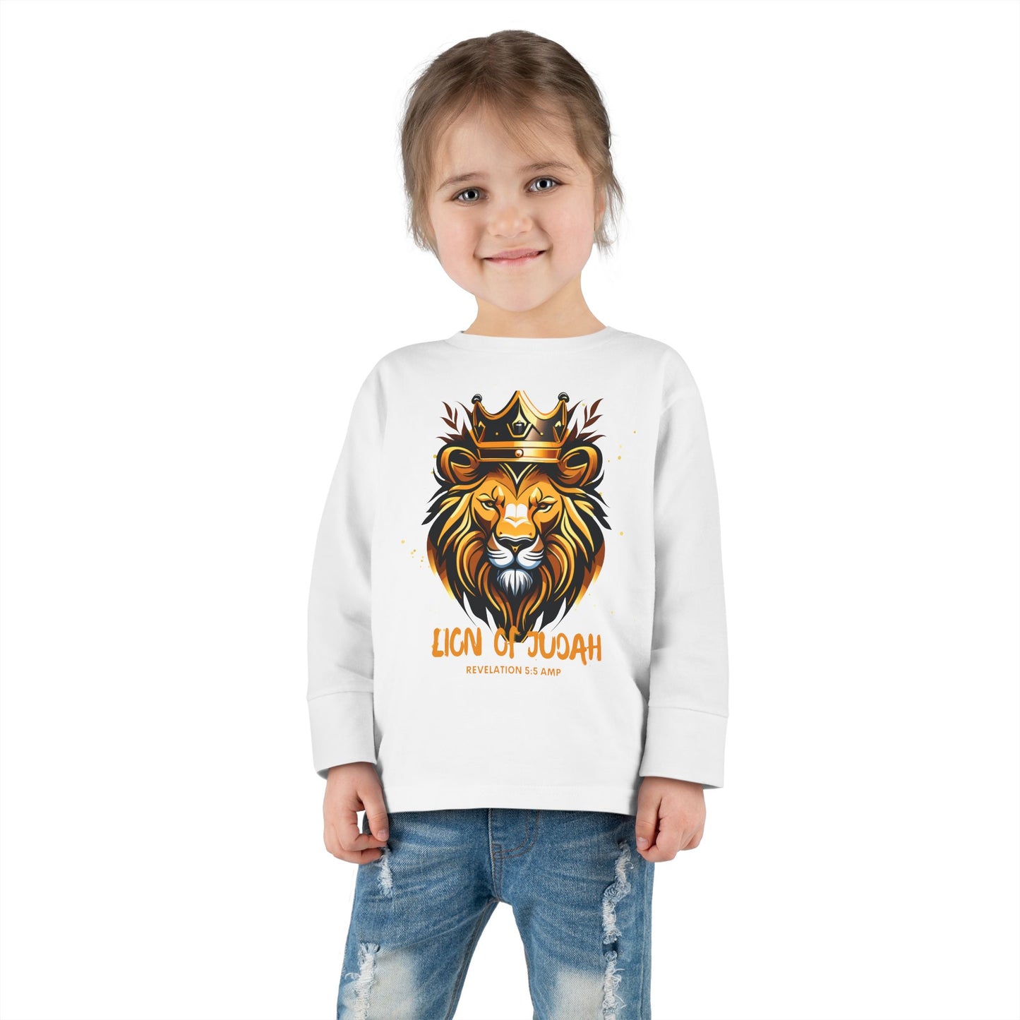 "Lion of Judah" Toddler Long Sleeve Tee