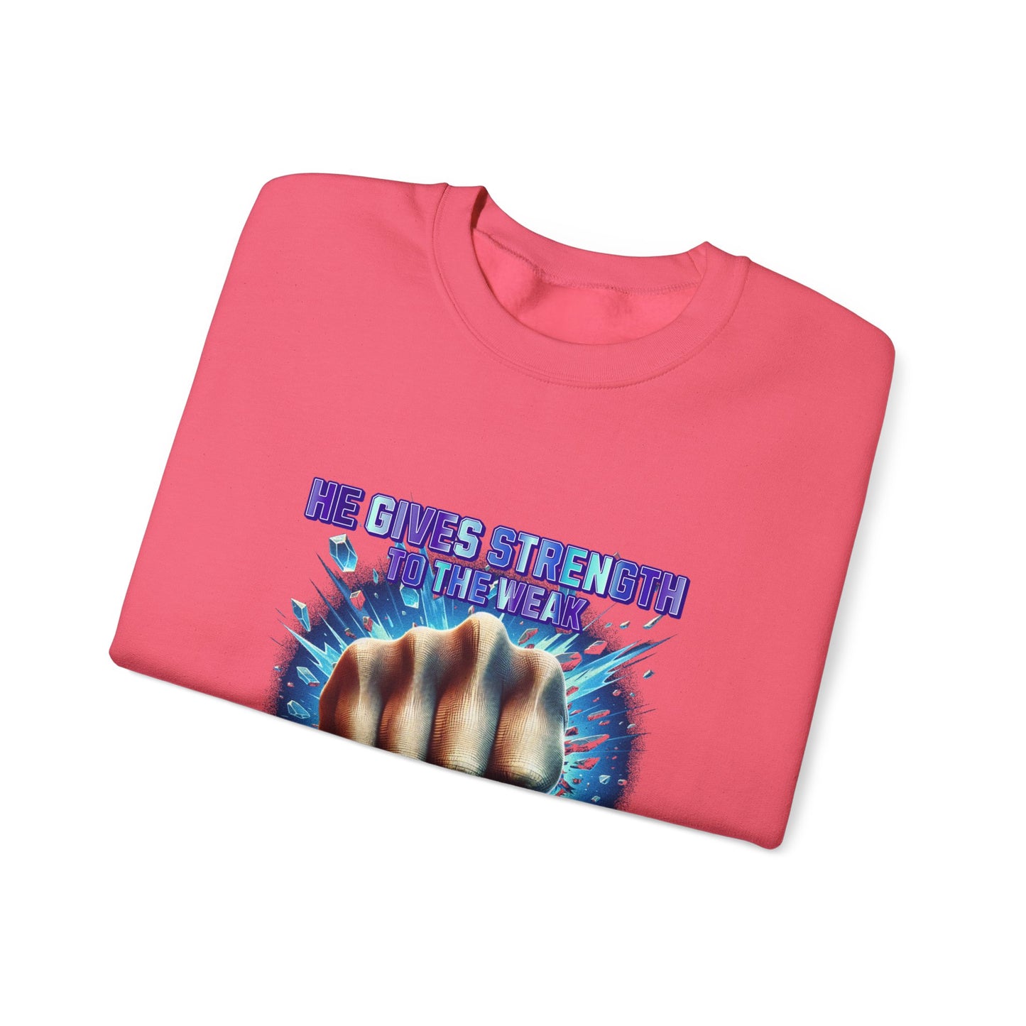 "Isaiah 40:29" Unisex Heavy Blend™ Crewneck Sweatshirt