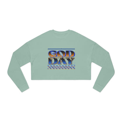 "God Day" Women's Cropped Sweatshirt