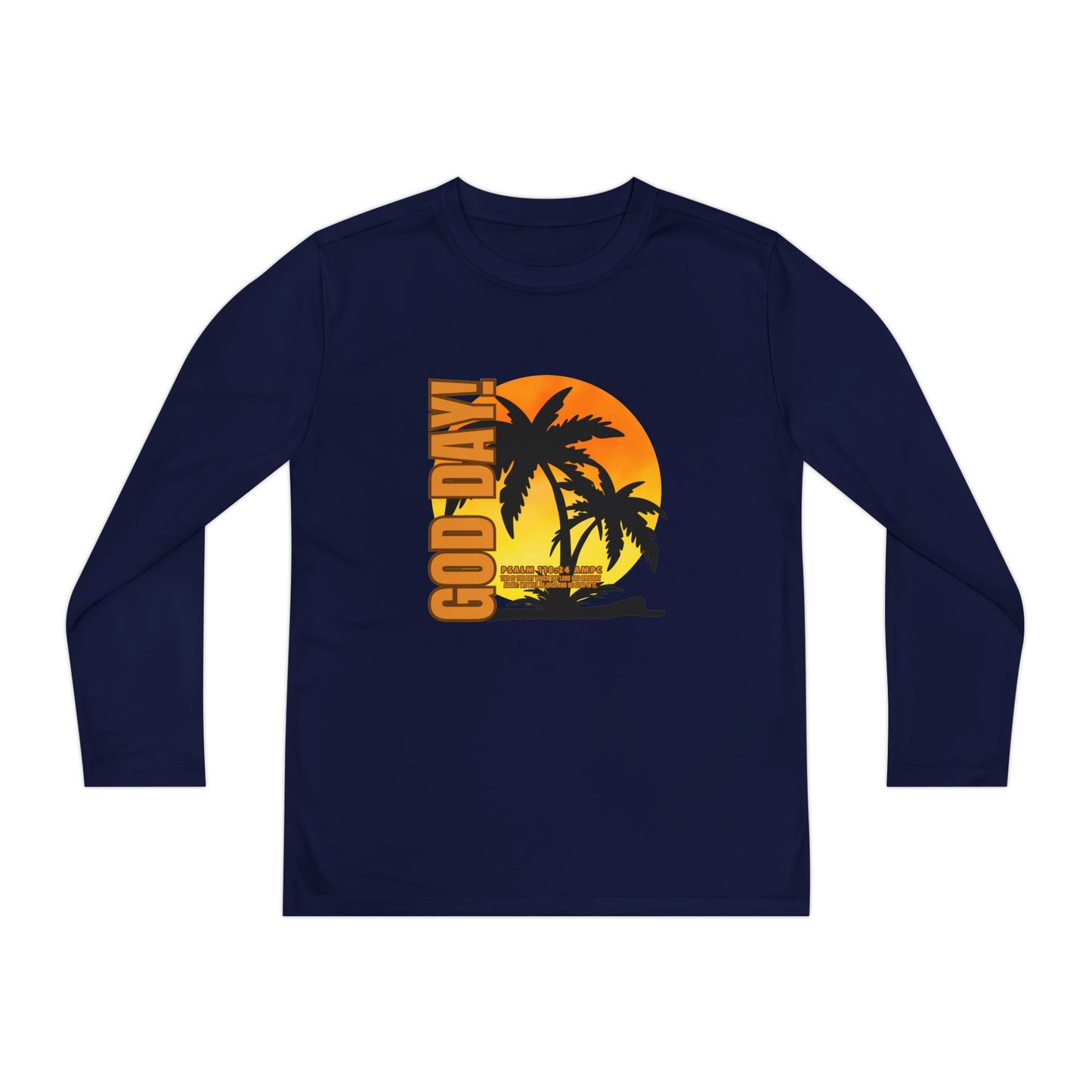 "God Day" Youth Long Sleeve Competitor Tee