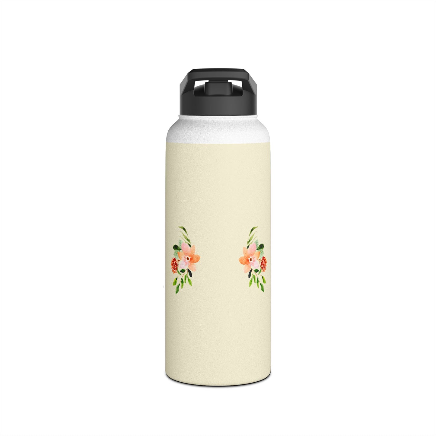 "The Lord is my Strength and my Song!" Stainless Steel Water Bottle, Standard Lid
