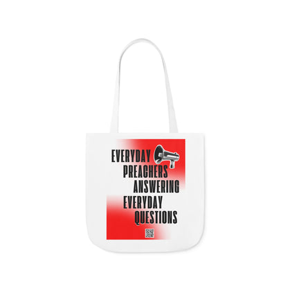 "Everyday Preachers..." Canvas Tote Bag