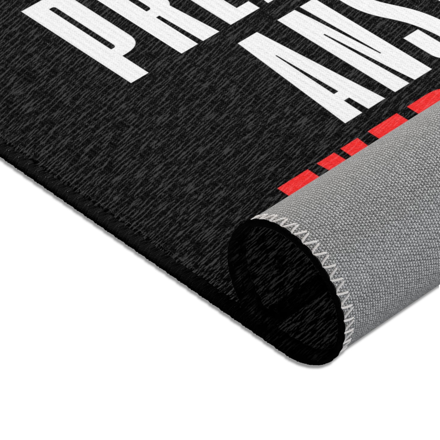 Everyday Preachers... Area Rugs [Red/White Text]