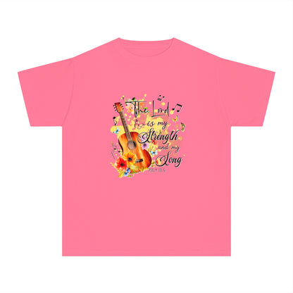 "The Lord is My Strength and Song!" Youth Midweight Tee