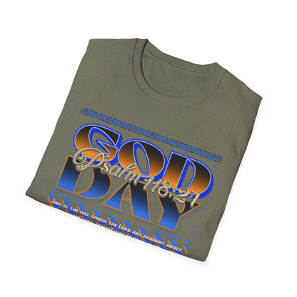 CDG- "God Day" Unisex Softstyle T-Shirt